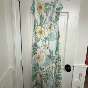 ASOS Floral Midi Slip Dress